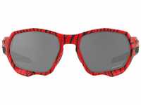 Oakley Herren OO9019 Plazma Rechteckige Sonnenbrille, Red Tiger/Prizm Black, 59...