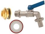 Geka Water Butt Connection Set Brass Internal Thread 3/4 Inch Nominal Size mm...