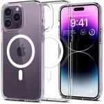 Spigen iPhone 14 Pro Max H&uuml;lle Ultra Hybrid MagFit -White | Kompatibel mit...