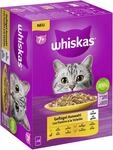 Whiskas 7+ Katzenfutter Gefl&uuml;gel Auswahl in Gelee, 12x85g (1 Packung) &ndash;
