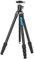 LEOFOTO Carbon-Dreibeinstativ LY-224C Mr.Y + Ballhead LH-25 R Black