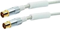 Schwaiger Premium Antennen Anschlusskabel 110 dB mit Ferritkern, 15,0m,...