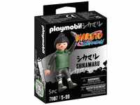 PLAYMOBIL Naruto 71107 Shikamaru in dunkelgrüner Weste mit schwarzer Hose und