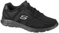 Skechers Skechers Satisfaction 58350-BBK, Herren Sneaker, Schwarz (Black 58350-BBK),