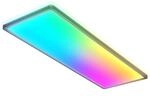 B.K.Licht - LED Deckenlampe mit indirektem Licht, Fernbedienung, buntes RGB+W Licht,