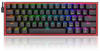 Redragon K617 Schneller Auslöser Gaming Tastatur, 60% Kabelgebundene...
