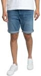 Replay Herren Jeans Shorts RBJ 901 Tapered-Fit mit Comfort Stretch, Medium Blue 009
