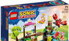LEGO Sonic The Hedgehog Amys Tierrettungsinsel Spielzeug-Set, Baubares Spiel mit 6