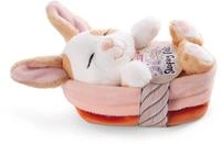 NICI Kuscheltier Hase karamell gepunktet 12 cm &ndash; Stofftier aus weichem Pl&uuml;sch,