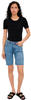 VERO MODA Women's VMBRENDA HR Long Mix GA NOOS Shorts, Light Blue Denim/Detail:GU384,