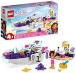 LEGO 10786 Gabby's Dollhouse Gabby & Meerkatze Schiff & Spa Boot Set mit