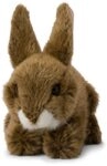 WWF 01111 - Pl&uuml;schtier Feldhase, lebensecht gestaltetes Kuscheltier, ca. 19 cm