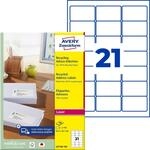 AVERY Zweckform LR7160-100 Recycling Etiketten (2.100 Adressaufkleber, 63,5x38,1mm