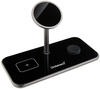 Intenso 3in1 Magnetic Wireless Charger MB13, kabellose & induktive Ladestation,