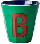 Medium Melamin Becher - Dunkelgr&uuml;n