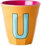 Medium Melamin Becher - Apricot