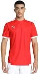 Puma Herren Teamliga Striped Jersey Shirt (1er Pack)