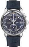 Zeppelin Herrenuhr mit Lederband Serie 100 Jahre ED. 1 Chronograph Datum 8670-3