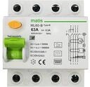FI-Schutzschalter 63A - 300mA / 4-Pol/Typ B