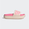 adidas Damen Adilette Platform Slides, Wonder Quartz/Beam pink/Taupe met, 44 1/2 EU