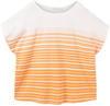 TOM TAILOR Damen 1035934 Plussize Loose Fit T-Shirt mit Streifen, 31575 - Orange
