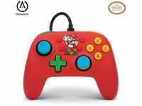 Der kabelgebundene PowerA-Nano-Controller für Nintendo Switch - Mario Medley,