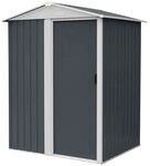 Home Deluxe - Ger&auml;teschuppen BOHIO - Gr&ouml;&szlig;e: S - Ma&szlig;e 151 x 131 x 189 cm,