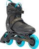 K2 Skates Unisex Inline Skates TRIO LT 100, black - blue, 30H0060.1.1.140