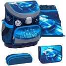 Belmil Mini-Fit Schulranzen Set 4 -teilig (405-33/AG/S) (Racing Blue Neon)
