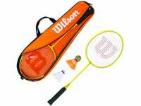 Wilson Badminton-Set, Junior Badminton Kit, Unisex, Inkl. 2 Badminton-Schläger, 2