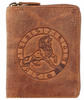Greenburry Vintage Sternzeichen Geldbörse Leder 10 cm