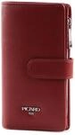 Picard Geldb&ouml;rse Bingo 7930 f&uuml;r Damen aus Rindsleder in der Farbe Rot, 16 x 9 x 3