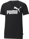 PUMA Jungen Ess logo te B T Shirt, Puma Black, 176 EU