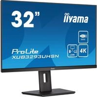 iiyama Prolite XUB3293UHSN-B5 4K UHD IPS-Monitor | 80 cm, 31,5", HDMI, DP, USB3.2,
