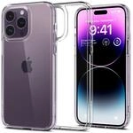 Spigen iPhone 14 Pro Max H&uuml;lle Ultra Hybrid -Crystal Clear | Air Cushion Tech,