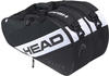 HEAD Unisex – Erwachsene Elite Padel Supercombi Tennis Tasche, schwarz/weiß, One