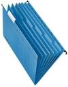 FALKEN Projektmappe Recycling DIN A4 seitlich offen blau