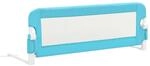 vidaXL Bettschutzgitter Bettgitter Kinderbettgitter Babybettgitter Rausfallschutz