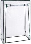 Relaxdays Tomatengew&auml;chshaus, Stahl & PVC-Folie, HBT: 150 x 100 x 50 cm,