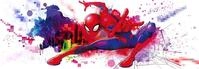 Komar Fototapete - Spider-Man Graffiti Art - Gr&ouml;&szlig;e 368 x 127 cm (Breite x H&ouml;he), 4