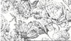 Komar Vlies Fototapete Flowerbed - Größe: 300 x 250 cm - 6 Bahnen, Bahnbreite 50 cm