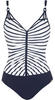 Sunflair Damen Basic Badeanzüge, Blau (Nachtblau 30), 46 (Herstellergröße:...