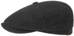 Stetson Hatteras Noir Schirmm&uuml;tze Uni meliert Damen und Herren Herbst Winter