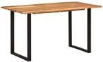 vidaXL Esstisch 140&times;70&times;76 cm Akazie-Massivholz