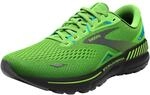 Brooks 1103911D373 Adrenaline GTS 23 Sneaker Herren Green Gecko/Grey/Atomic Blue EU