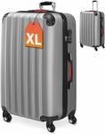 Monzana&reg; Koffer Handgep&auml;ck ABS Hard Case 4 Rollen Teleskopgriff Zahlenschloss