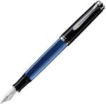 Pelikan F&uuml;llhalter Souver&auml;n 805, Schwarz-Blau, Feder B (breit), hochwertiger