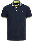 JACK & JONES Herren Poloshirt JJEPAULOS - Relaxed Fit Plussize XXL-8XL Baumwolle,