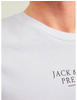 JACK&JONES Premium Mens White Crew Neck S/S
