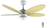 Cecotec Deckenventilator EnergySilence Aero 4260 SunLight | Fernbedienung, Timer bis